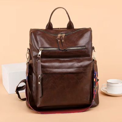 femme-sac-a-dos-marron