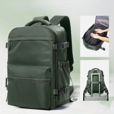 sac-a-dos-voyage-cabine-vert-avion