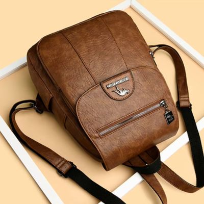 Sac-a-dos-femme-tendance-brun-chic