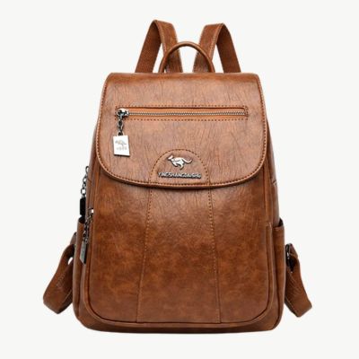 Sac-a-dos-femme-tendance-brun-presentation

