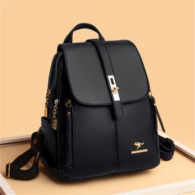 Sac cuir dos femme | Sac à dos cuir femme chic et élégant