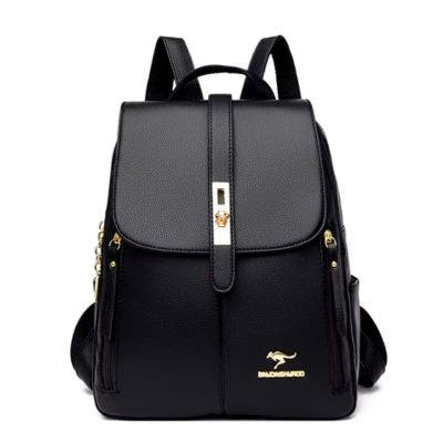 Sac cuir dos femme | Sac à dos cuir femme chic et élégant