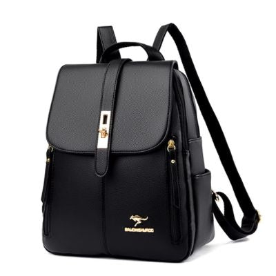 Sac cuir dos femme | Sac à dos cuir femme chic et élégant