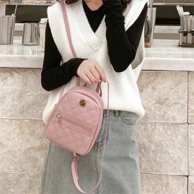 petit-sac-a-dos-femme-rose-cuir-main