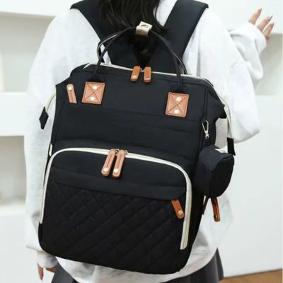 sac-a-dos-a-langer-bebe-design-noir-maman