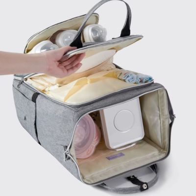 sac-a-dos-a-langer-gris-grand-rangement