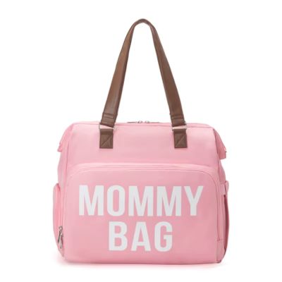 sac-a-dos-a-langer-mommy-bag-rose