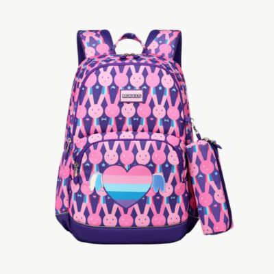 sac-a-dos-ecole-fille-lapin