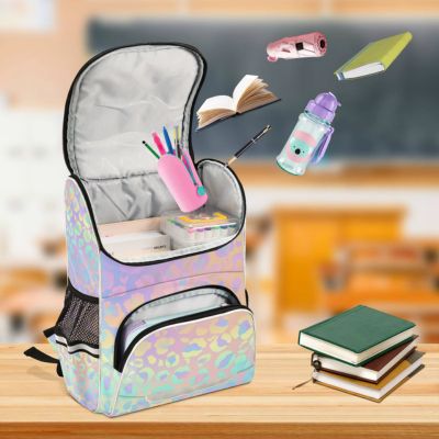 sac-a-dos-enfant-leopard-fille-rose