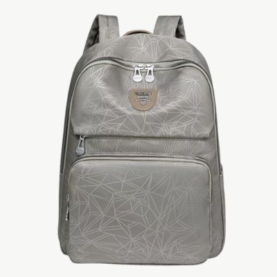 sac-a-dos-femme-gris-voyage-motif-chic-ville