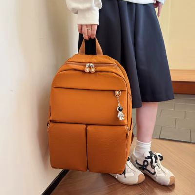 sac-a-dos-femme-japonais-orange-poigner