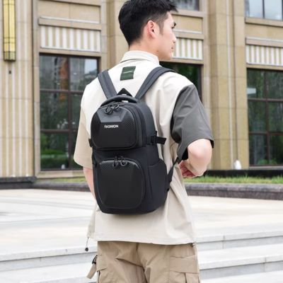 sac-a-dos-homme-ville-noir