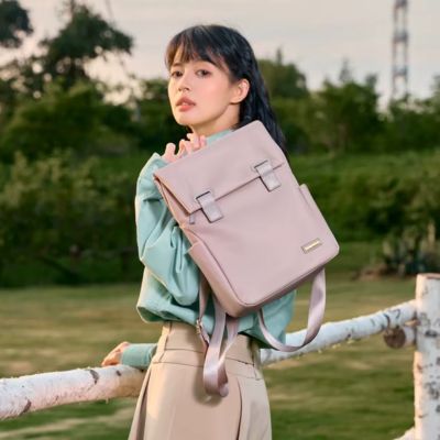 sac-a-dos-impermeable-femme-leger-confortable-rose-chic