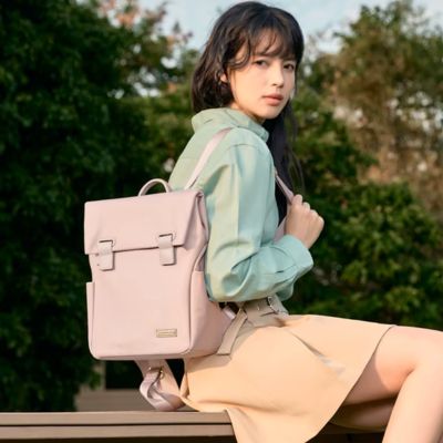 sac-a-dos-impermeable-femme-rose-tendance