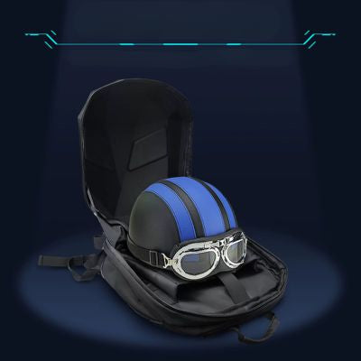 sac-a-dos-moto-led-yeux-casque