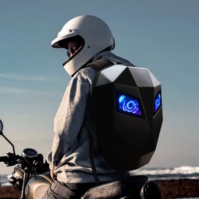 sac-a-dos-moto-led-yeux-original