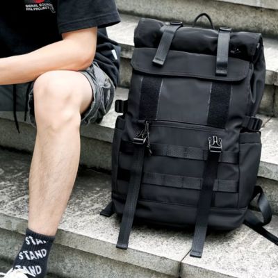 sac-a-dos-roll-top-noir-portage