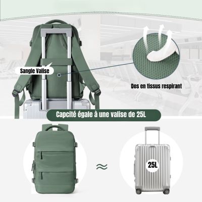 sac-a-dos-voyage-cabine-avion-25L