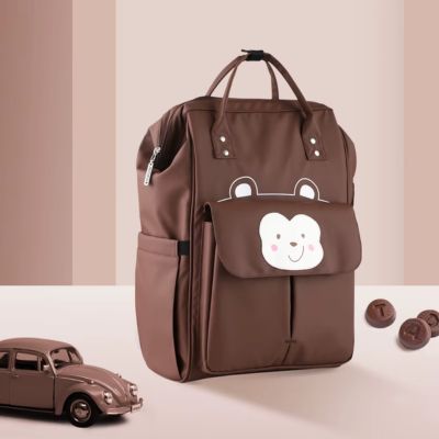 sac-a-langer-sac-a-dos-cartoon-brun-design