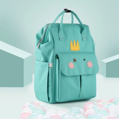 sac-a-langer-sac-a-dos-cartoon-vert-design